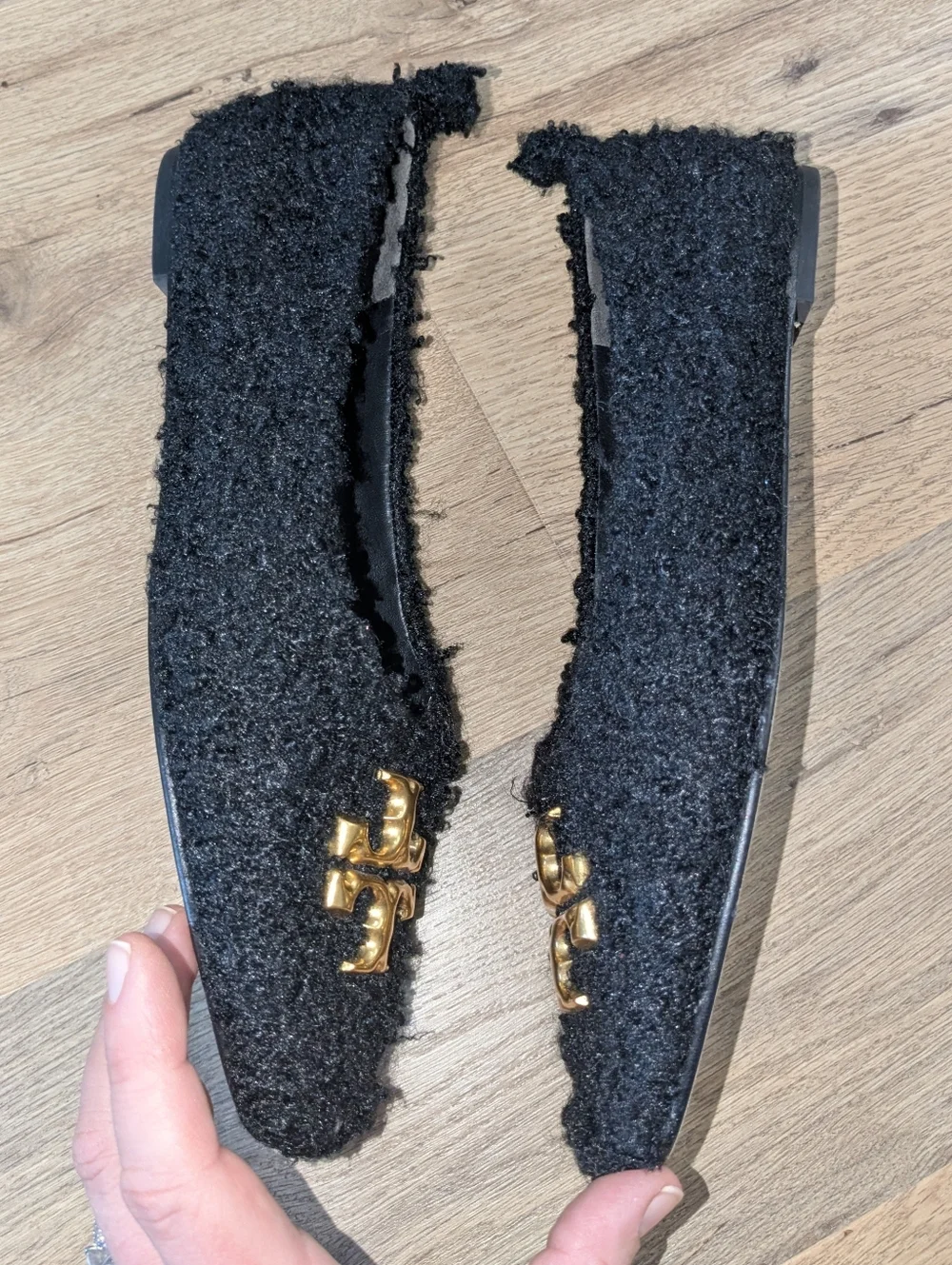 Tory Burch Eleanor Bouclé Flat